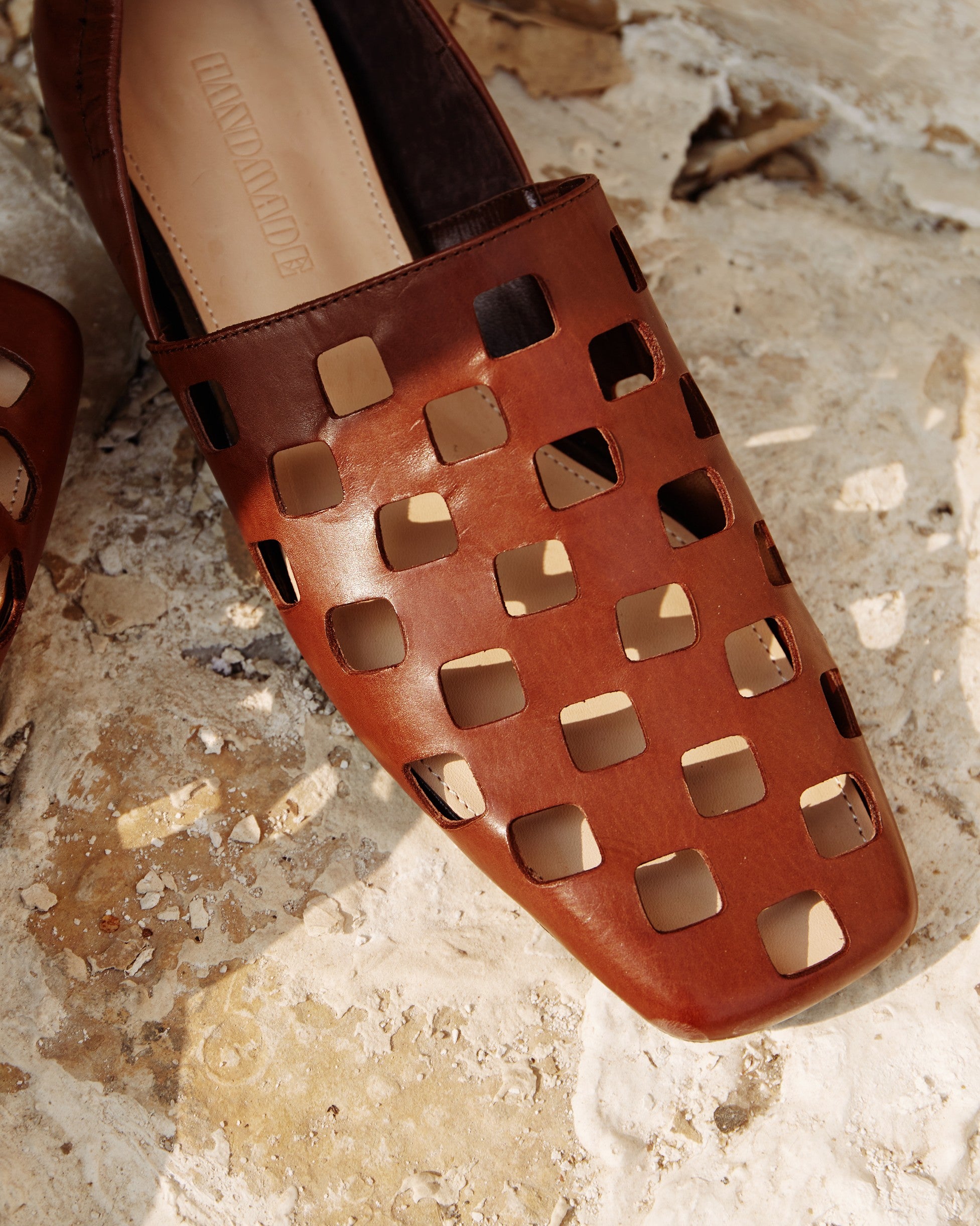 Kola - Perforated Sandals
