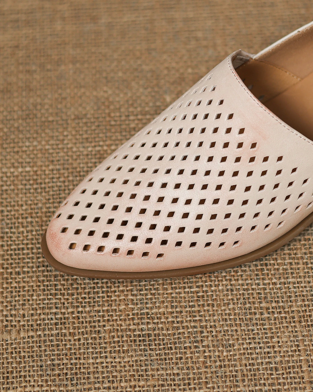 Korio - Perforated Leather Loafers