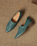Korio - Perforated Leather Loafers