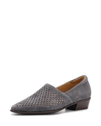 Korio - Perforated Suede Loafers