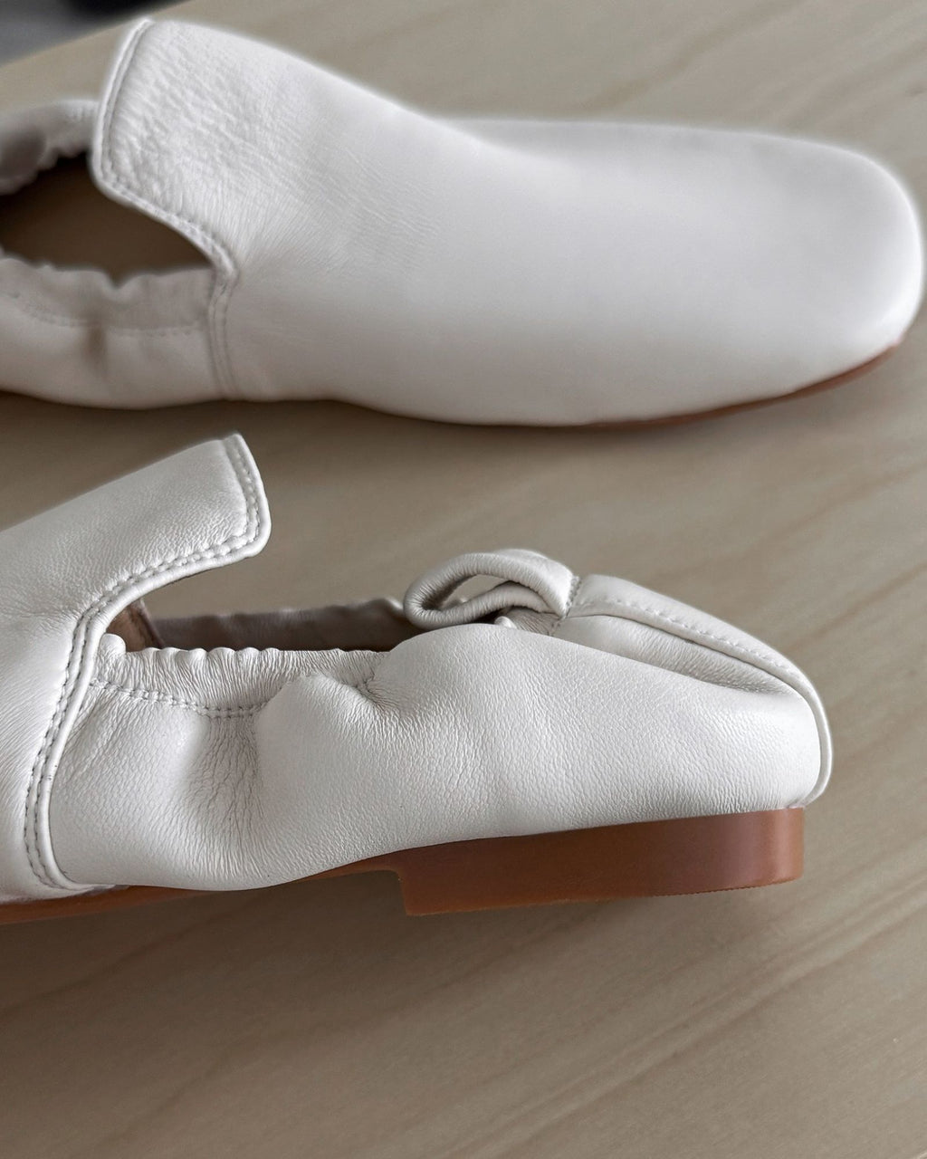 Lambskin Square Loafers