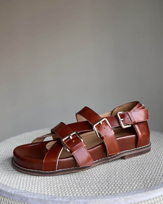 Lapur - Leather Strap Sandals