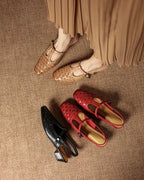 Lasiy - Woven Slingbacks