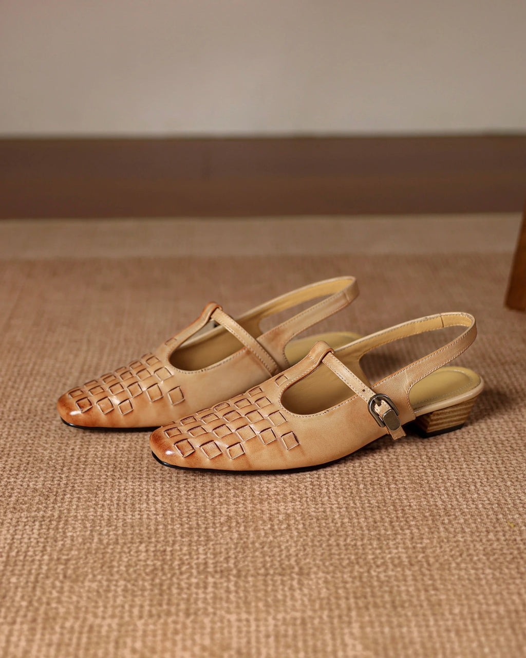 Lasiy - Woven Slingbacks