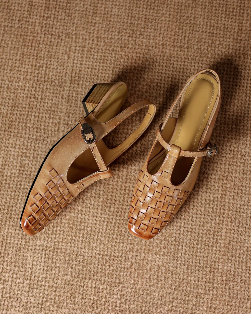 Lasiy - Woven Slingbacks