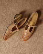 Lasiy - Woven Slingbacks