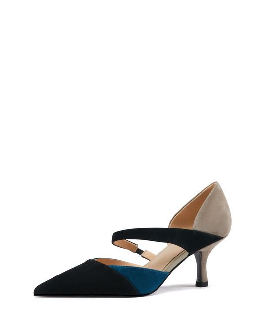 Nifee - Contrast Color Pumps