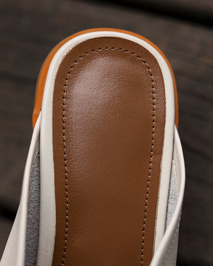 Mula - Leather Slides