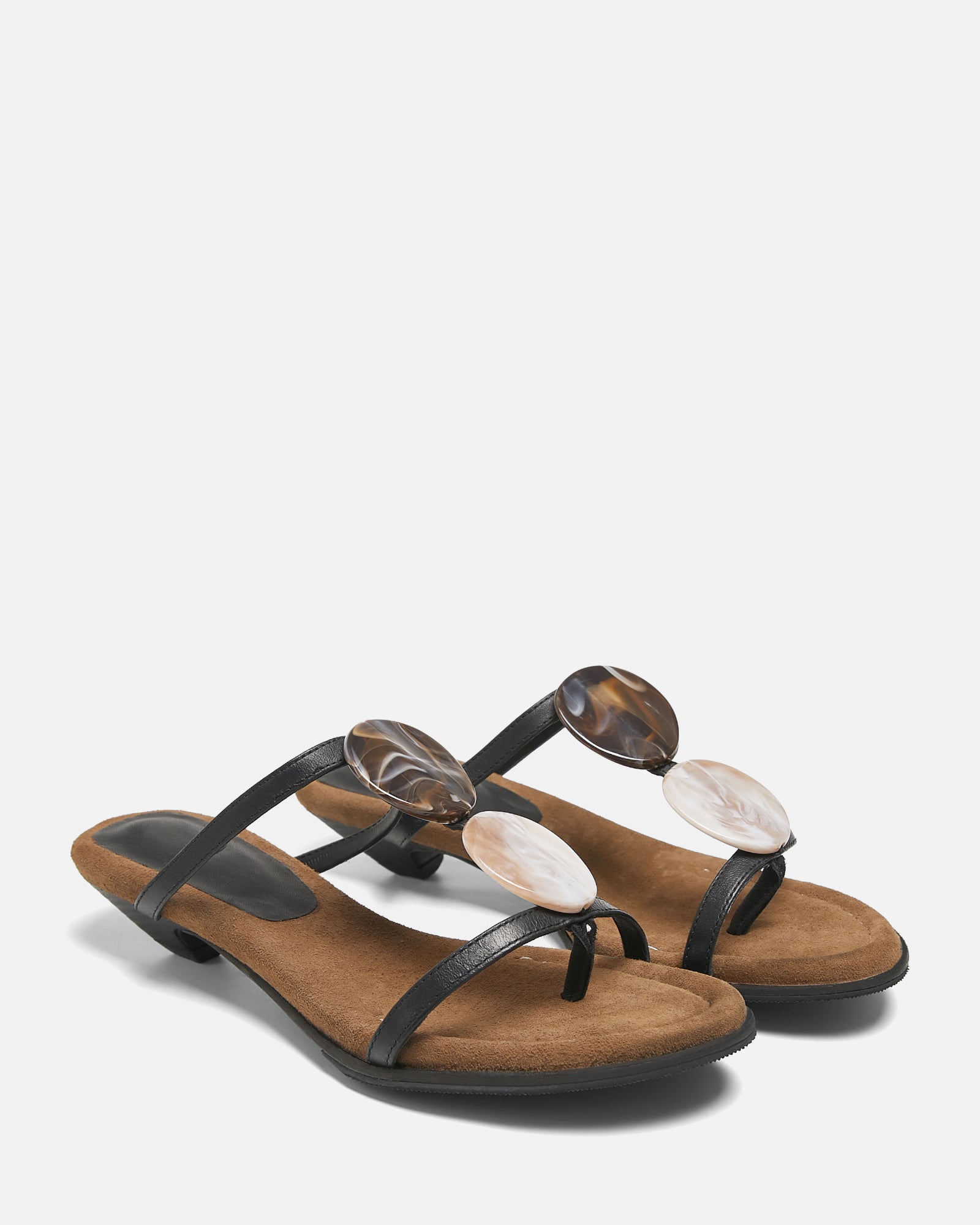 Ofia - Embellished Thong Sandals
