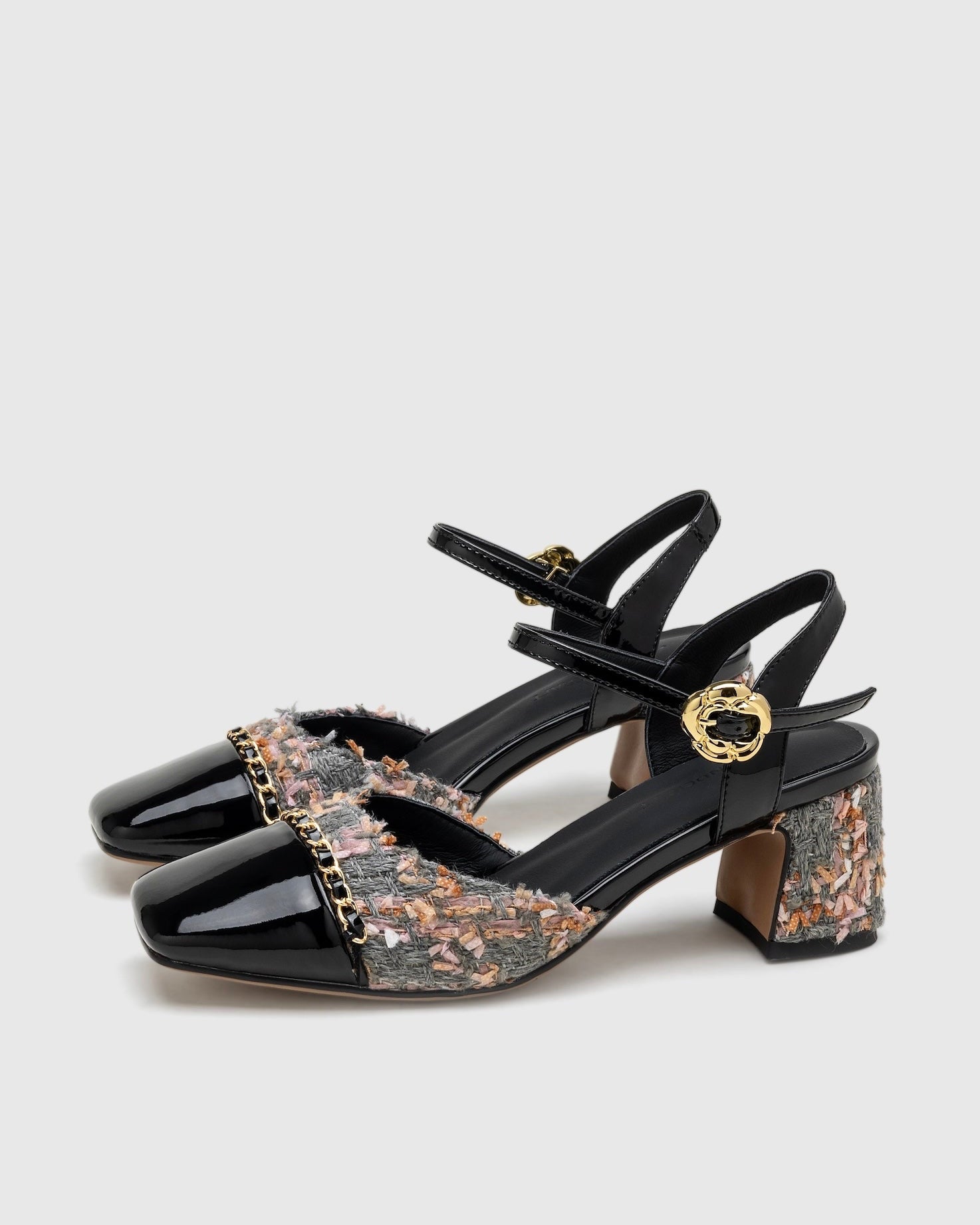 Orlin - Zapatos de Punta Cuadrada