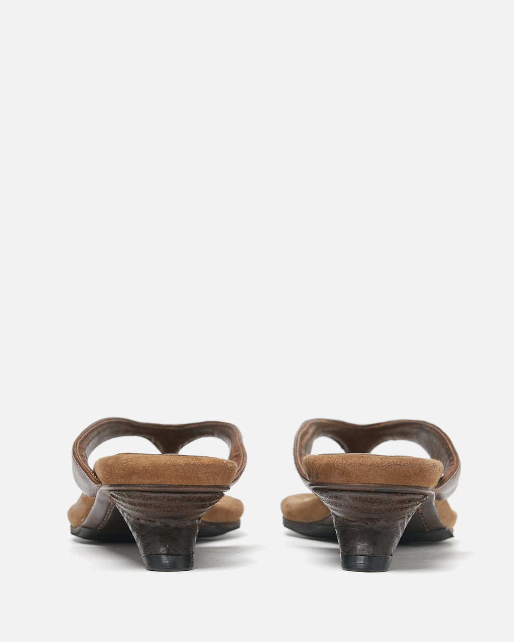 Otia - Kitten Heel Thong Sandals