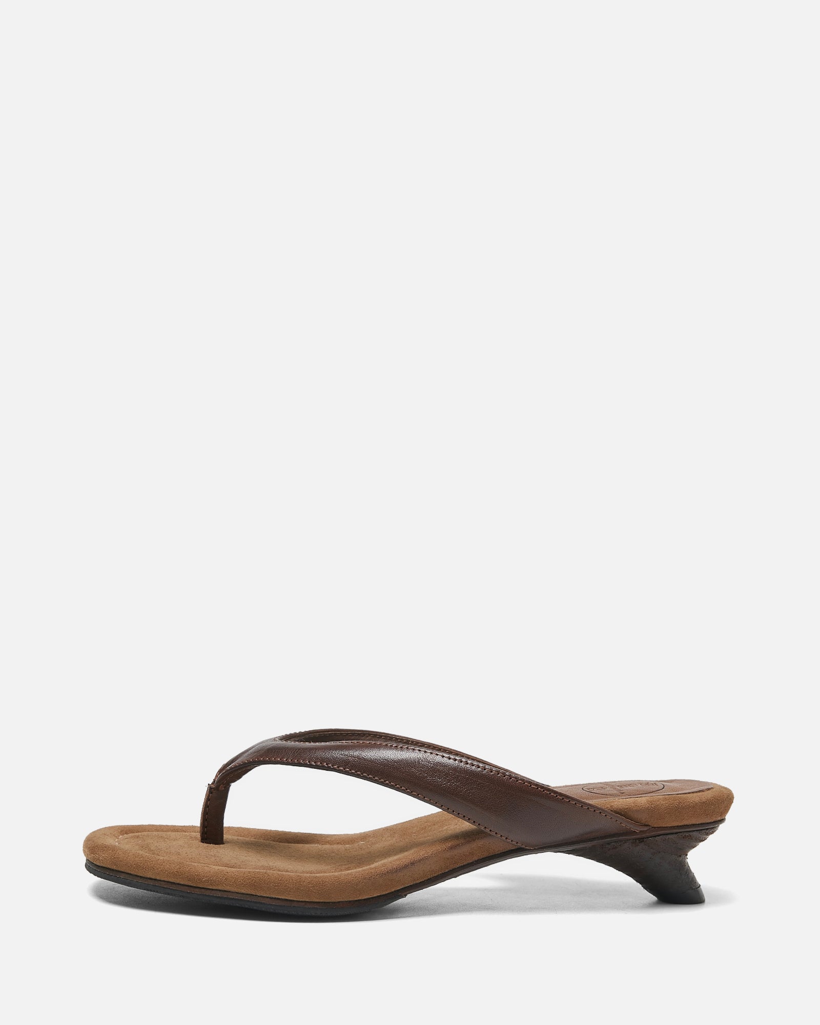 Otia - Kitten Heel Thong Sandals
