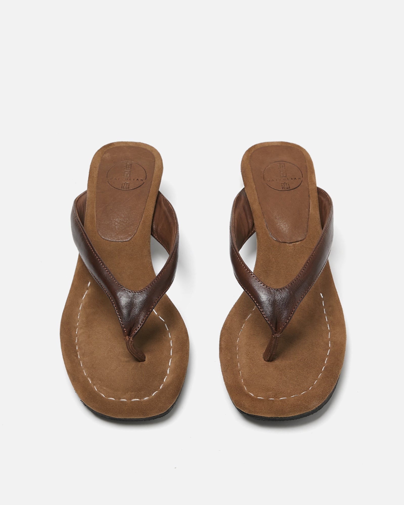 Otia - Kitten Heel Thong Sandals