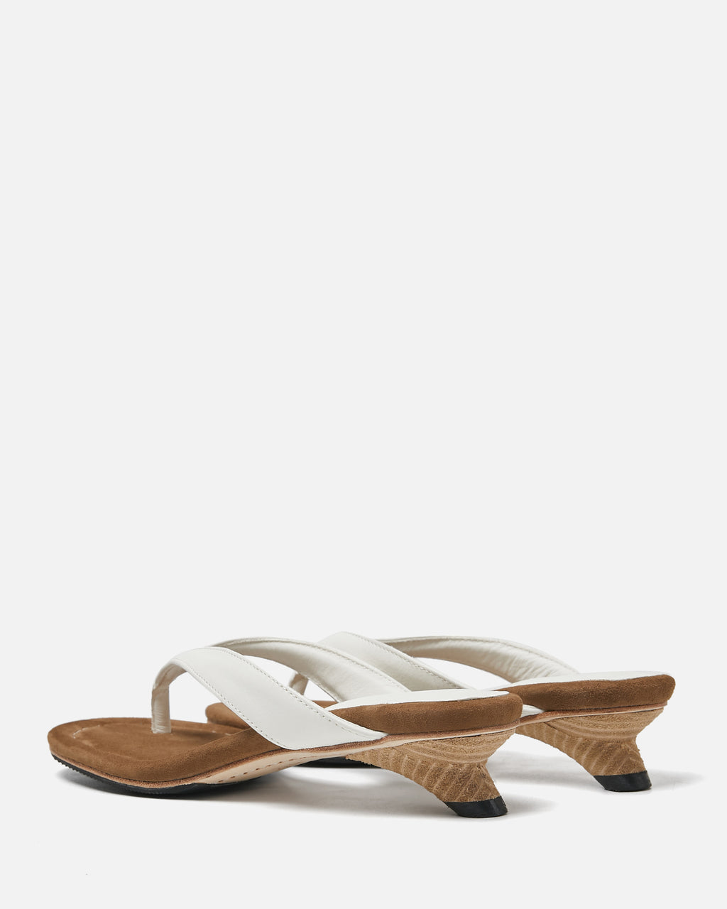 Otia - Kitten Heel Thong Sandals