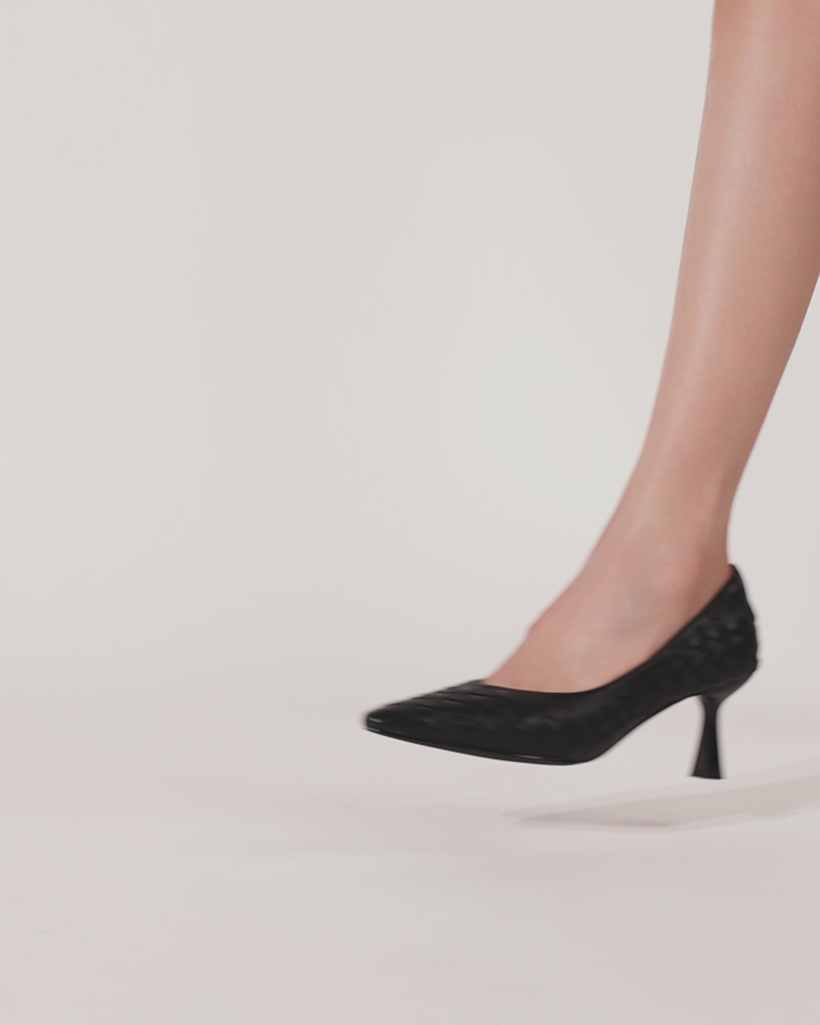 Misora ​​- Talons tressés en cuir d'agneau