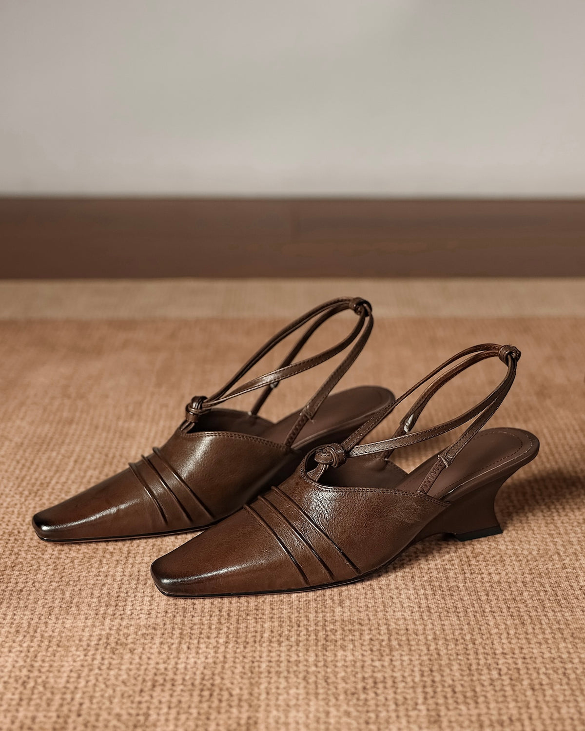 Puya - Wedge Slingbacks
