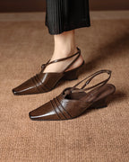 Puya - Wedge Slingbacks