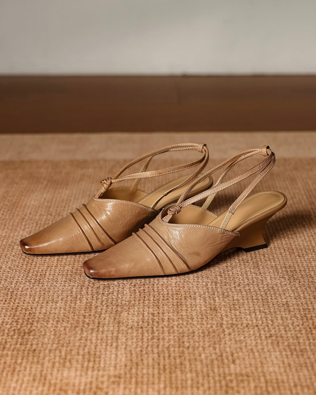 Puya - Wedge Slingbacks