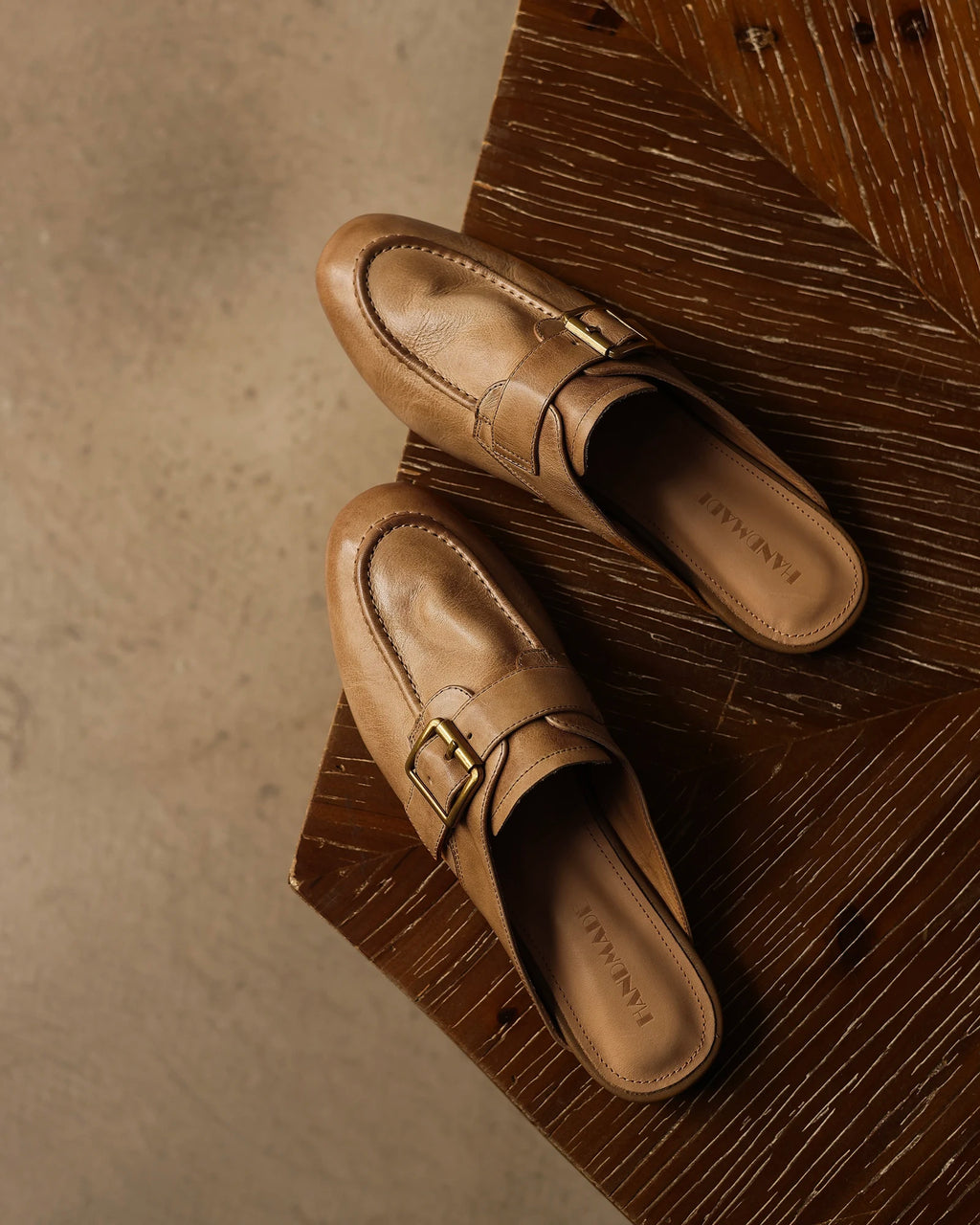 Roya - Leather Mules