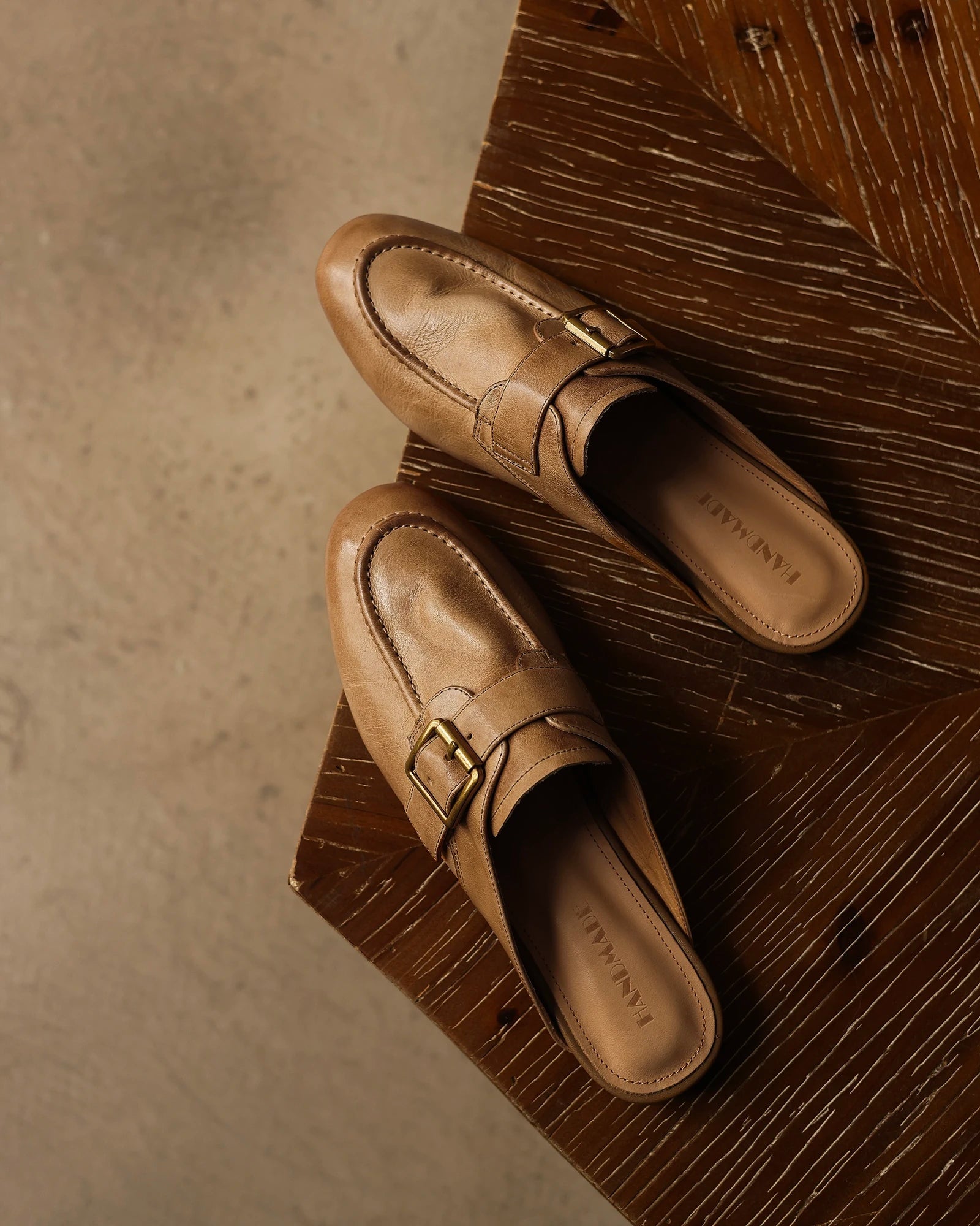 Roya - Leather Mules