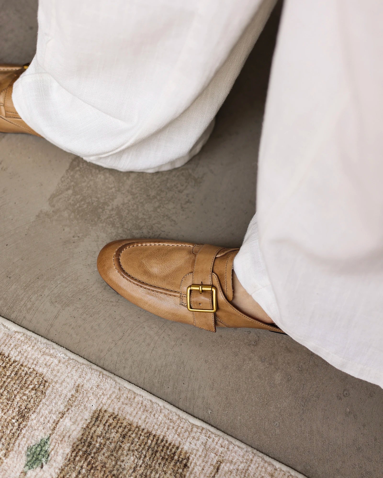 Roya - Leather Mules