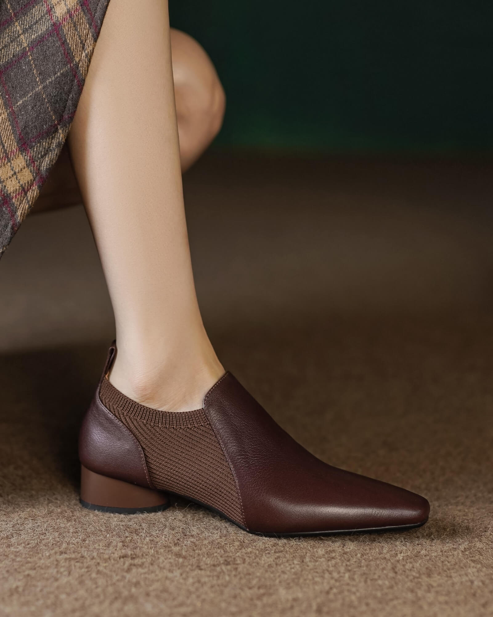safei-short-boots-brown-model-3