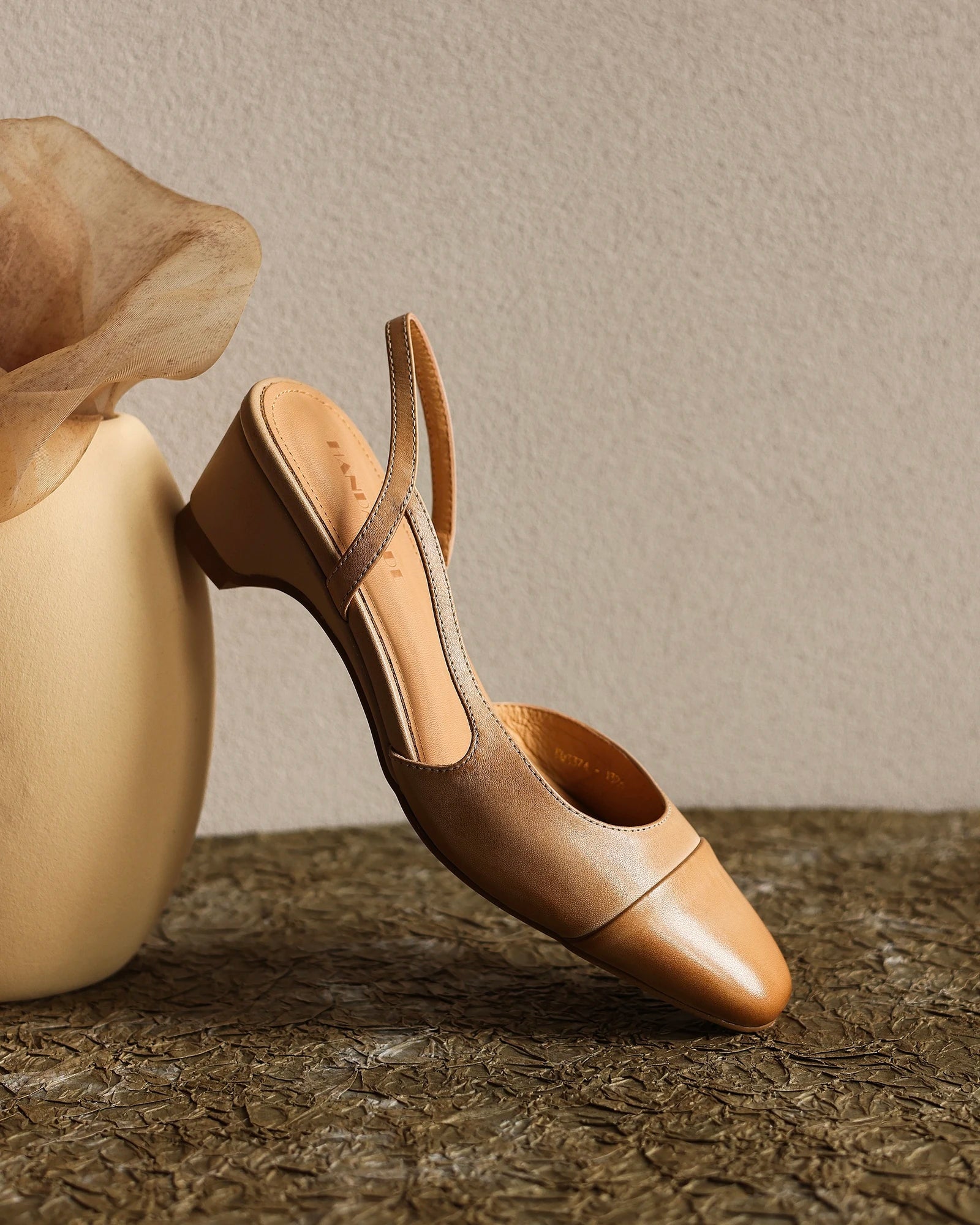 Sana - Leather Slingback