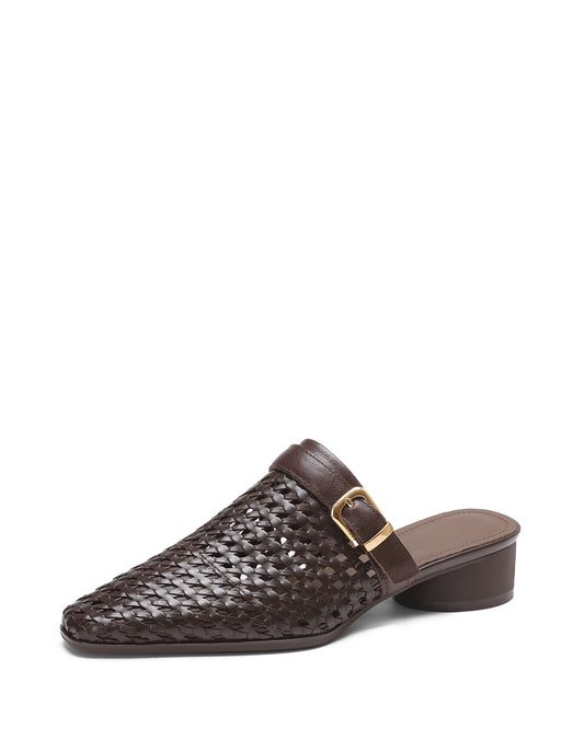 Taya - Woven Mules