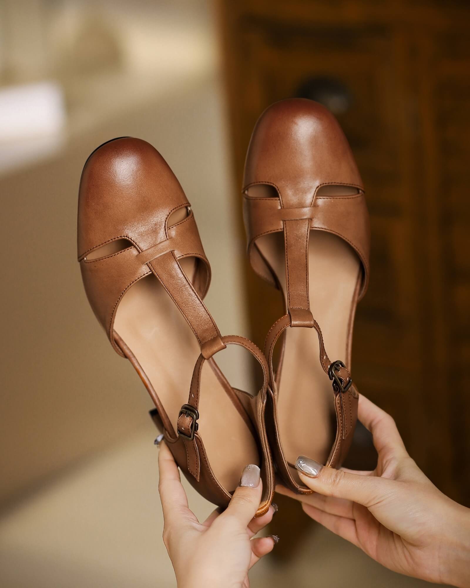 Tensa - Zapatos de salón de piel