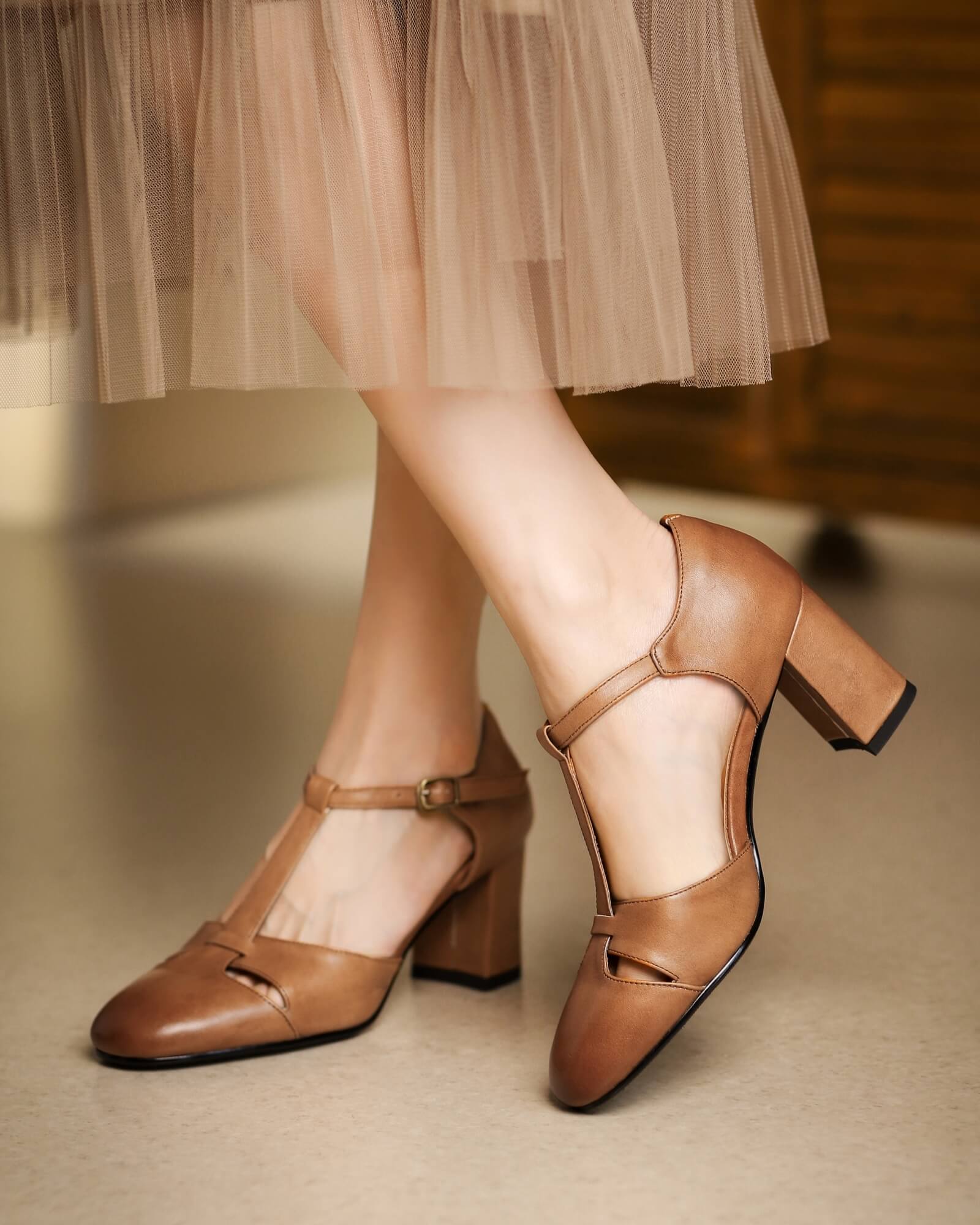 Tensa - Zapatos de salón de piel