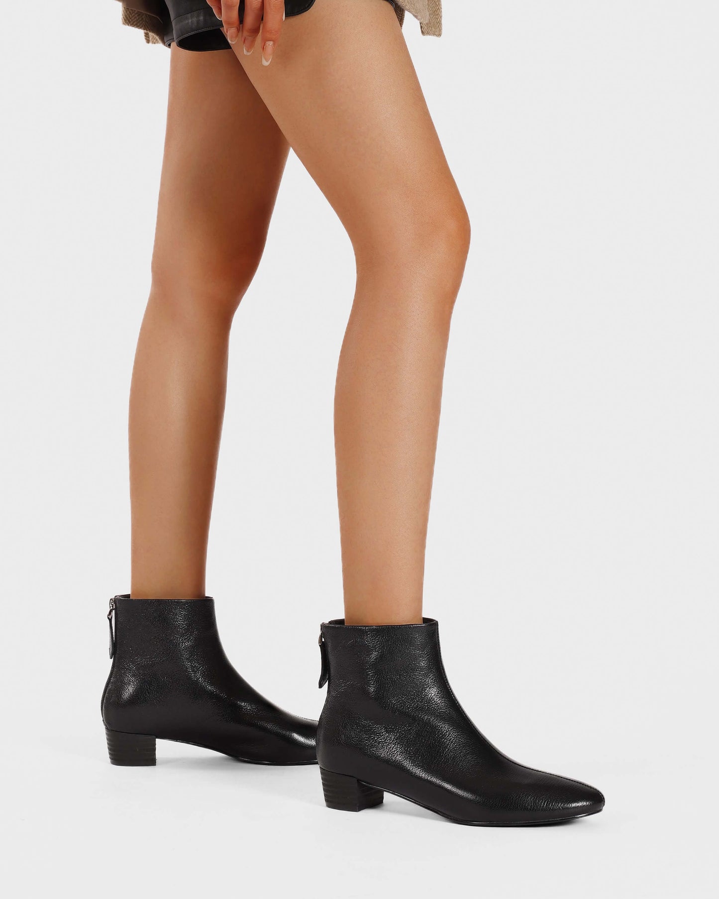 Tonio - Lambskin Ankle Boots