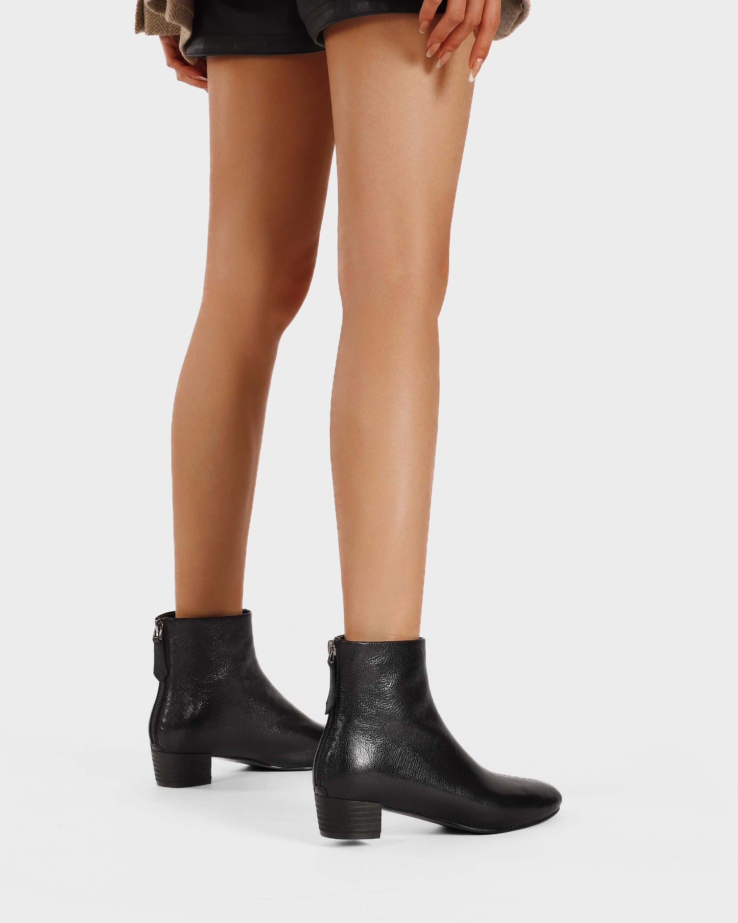 Tonio - Lambskin Ankle Boots