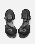 Vinsa - Buckled Leather Sandals