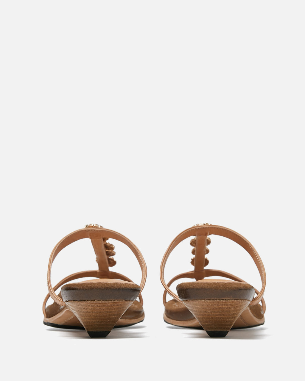 Wien - Embroidered Thong Sandals
