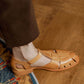 Boca-Tan-Leather-Woven-Fisherman-Sandals-Model-1
