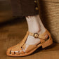 Boca-Tan-Leather-Woven-Fisherman-Sandals-Model-3