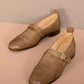 Elina-Khaki-Leather-Loafers-1