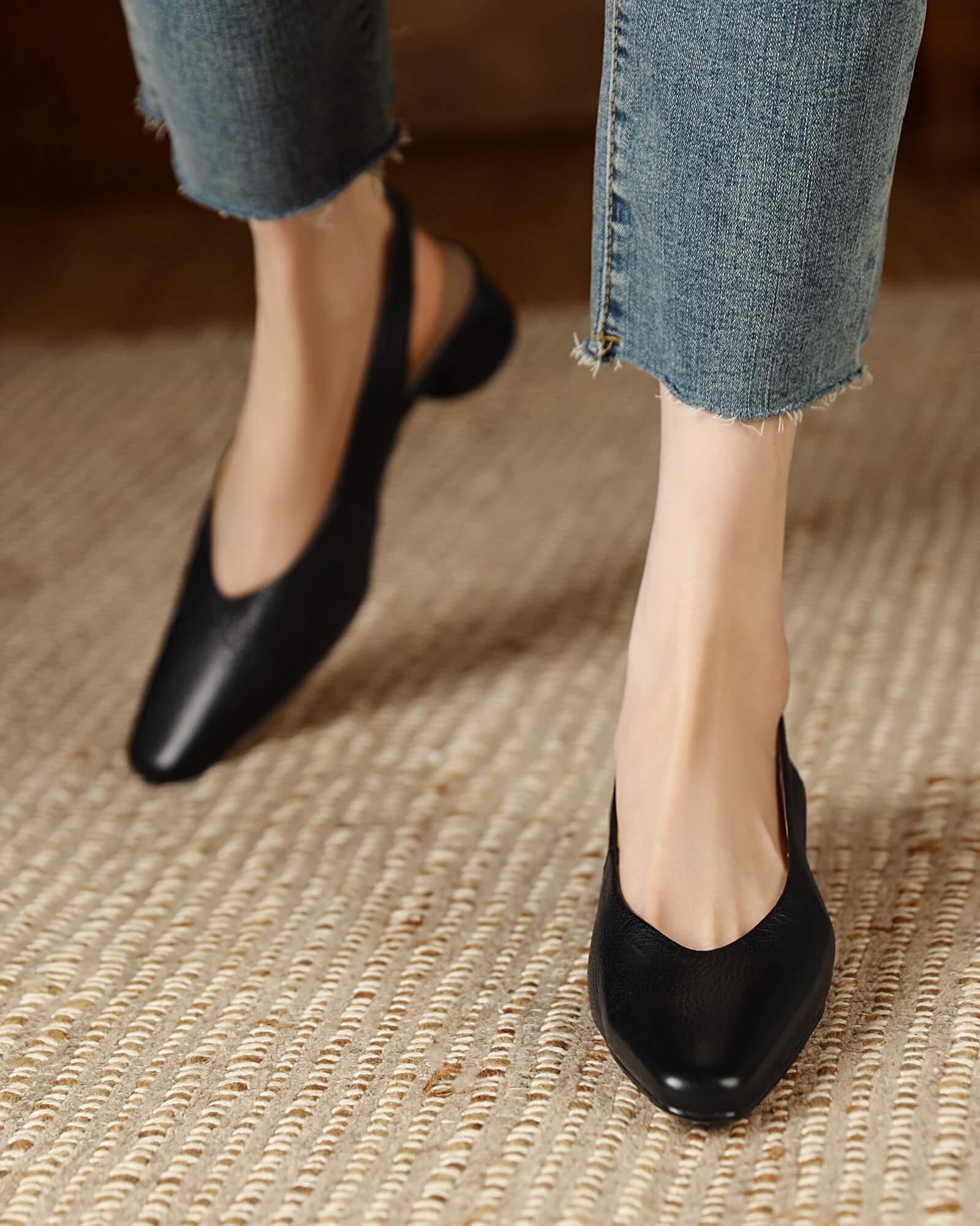 Ganni on sale slingback pumps