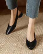 Ganni-black-lambskin-slingback-pumps-model
