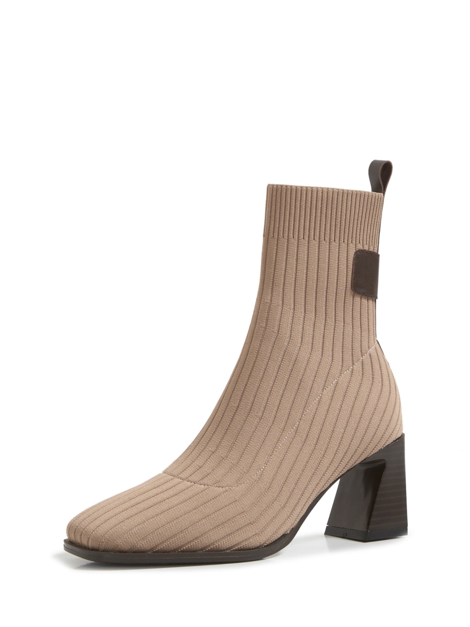Guna-Block-Heel-Nude-Sock-Boots