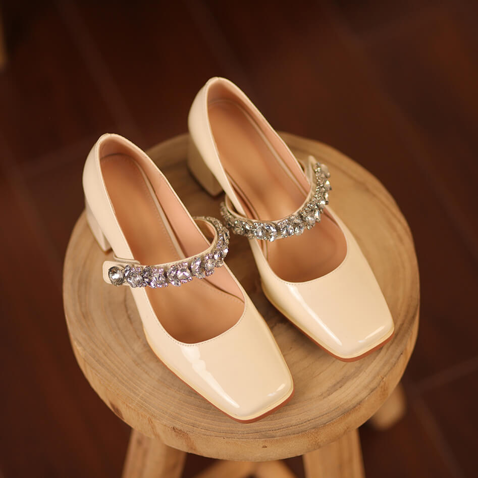 Hana-Rhinestone-White-Mary-Jane-Shoes-2