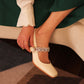 Hana-Rhinestone-White-Mary-Jane-Shoes-Model-2