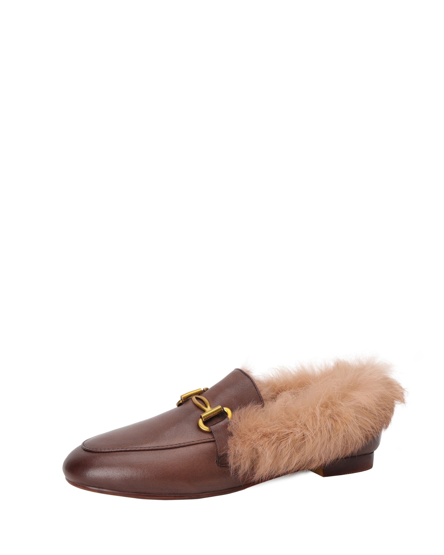 Helen-Fur-Lined-Brown-Loafers