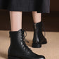 Iven-Black-Leather-Combat-Boots-Model-1
