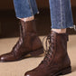 Iven-Brown-Leather-Combat-Boots-Model