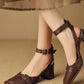 Lando-Square-Toe-Ankle-Strap-Brown-Leather-Heels-Model