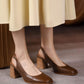 Laya-Brown-Leather-Slingback-Heels-Model-1