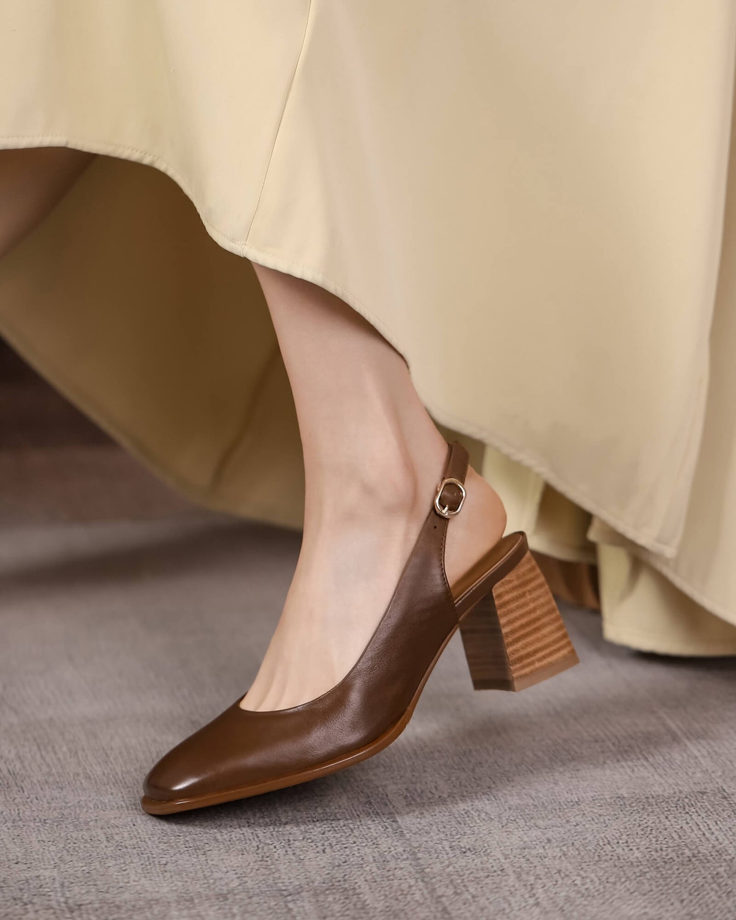 Laya-Brown-Leather-Slingback-Heels-Model-3