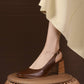 Laya-Brown-Leather-Slingback-Heels-Model