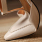 Loka-White-T-Strap-Leather-Pumps-4